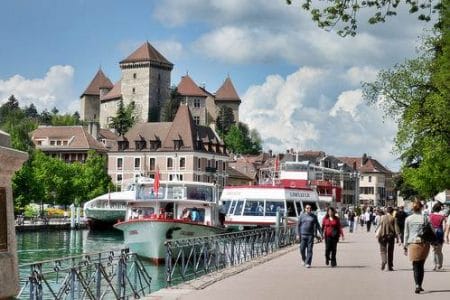 El Castillo de Annecy, en Alta Saboya El Castillo de Annecy, en Alta Saboya