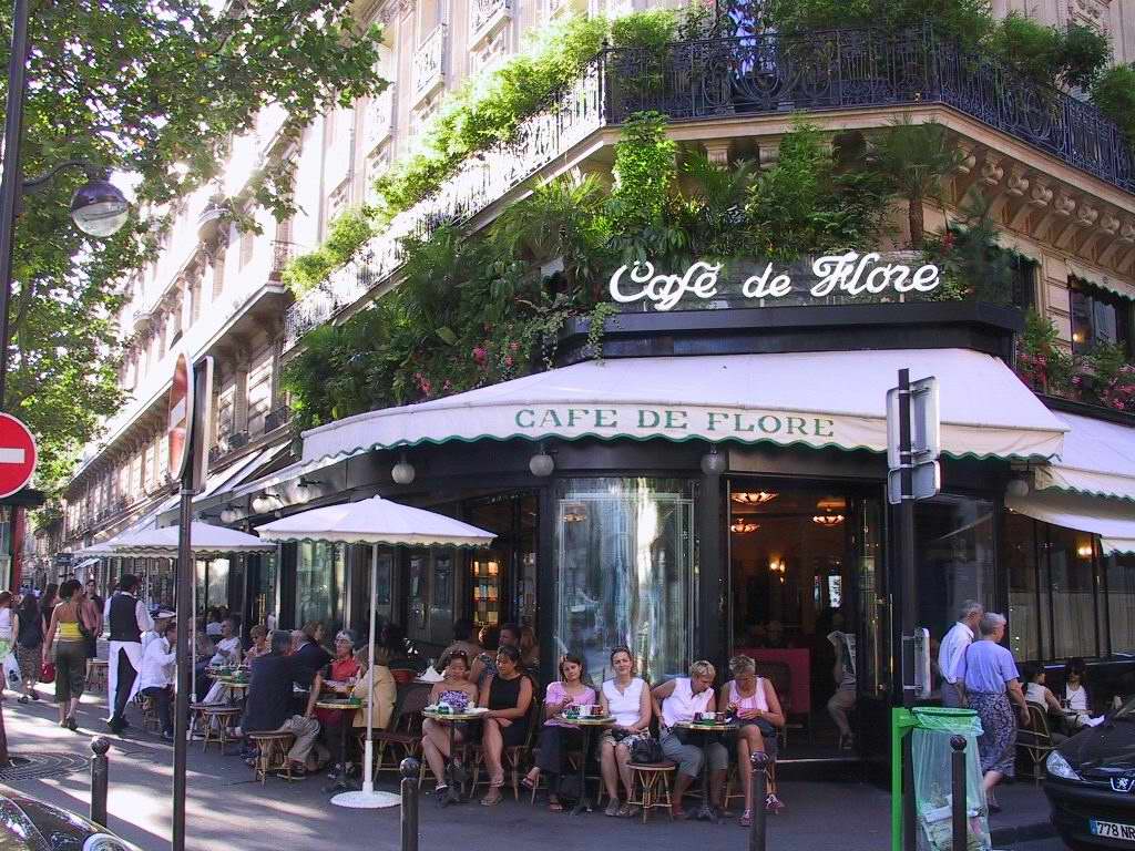 Cafés y terrazas de París