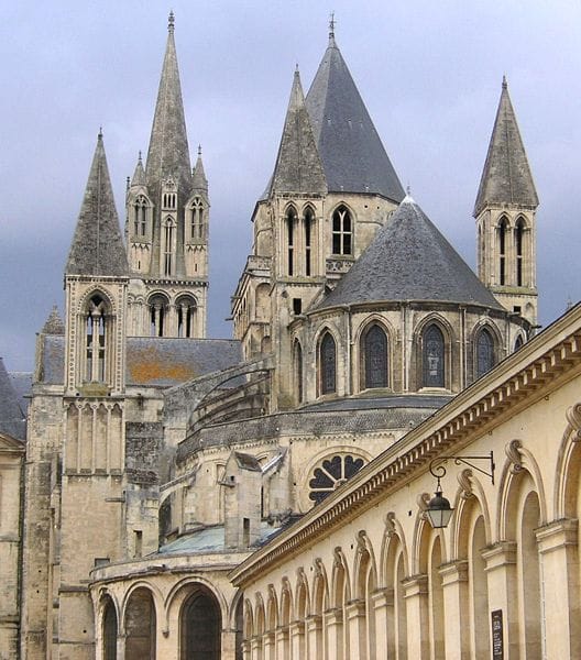 La Abadia de Saint-Etienne, en Caen