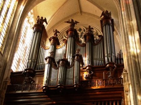 Catedral Santa Cruz Orleans órgano
