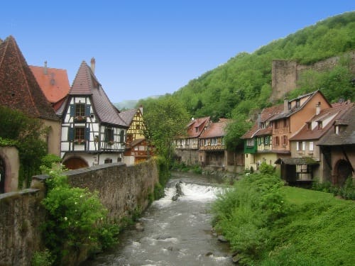 Kaysersberg, en la Ruta de los Vinos de Alsacia