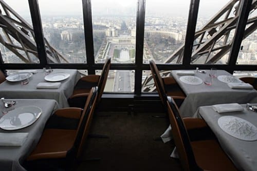 Restaurantes en la Torre Eiffel