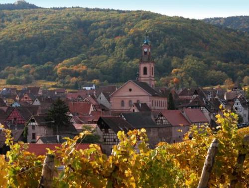 Riquewihr, un típico pueblo vitivinícola