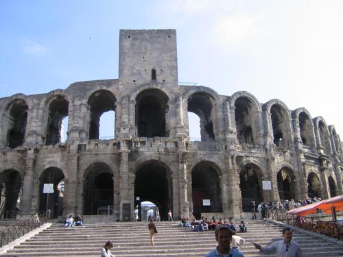 El anfiteatro romano de Arles, Patrimonio de la Humanidad