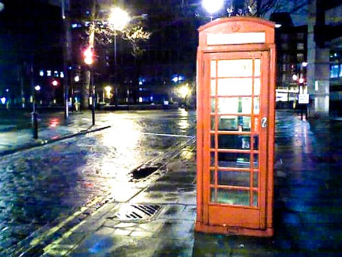 Cabina telefonica de Londres
