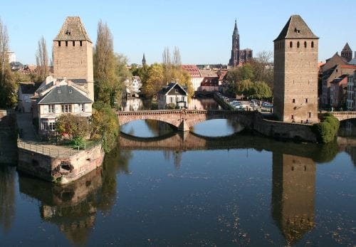 Puentes e ingenieria en Estrasburgo