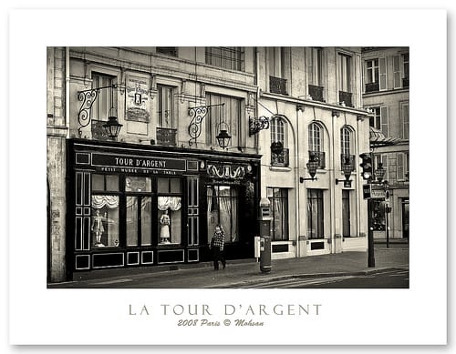 La Tour d´Argent, el más antiguo de París