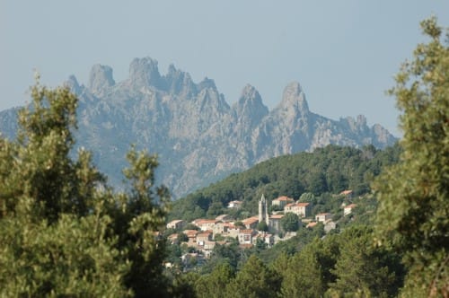 La ruta de Bavella, en Córcega La ruta de Bavella, en Córcega