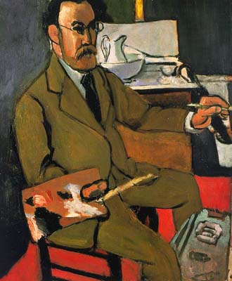 Autorretrato en Museo Matisse en Niza