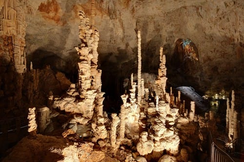 L’Aven d’Orgnac, caverna natural en Ardèche
