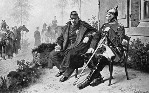 Bismarck y NapoleonIII