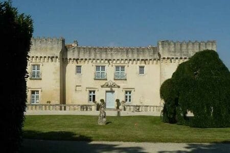 El castillo de Fleurac, en Nersac