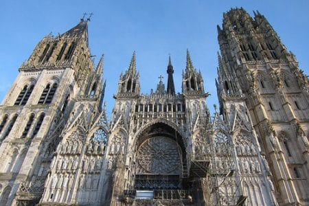 La monumental Catedral de Nuestra Señora de Rouen