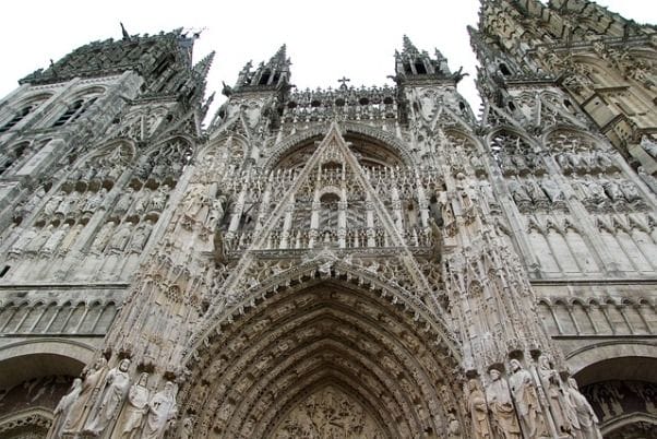 Catedral de Rouen pórtico