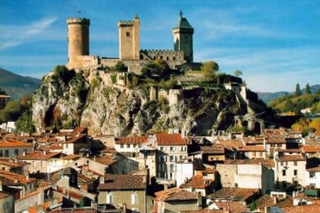 El Castillo de la comuna cátara de Foix