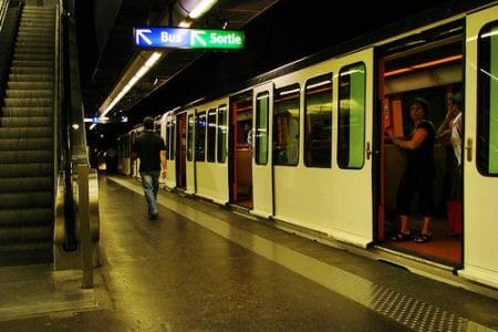 Viajar en el metro de Marsella