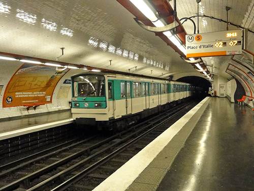 Información sobre el Metro de París