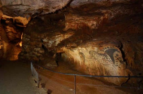 Caverna de Cabrerets, galería de arte natural Caverna de Cabrerets, galería de arte natural