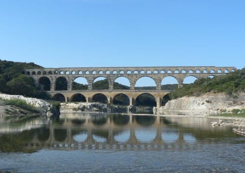 Pont du Gard, Patrimonio de la Humanidad en Nîmes