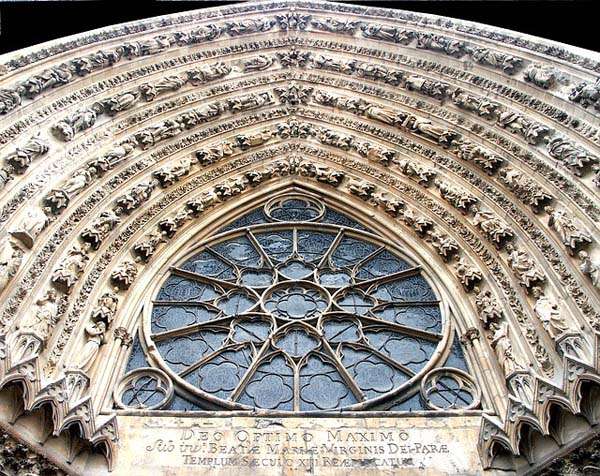 Reims - pórtico de la catedral