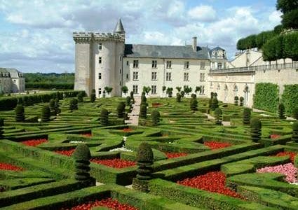 Los jardines del castillo de Villandry, en el Loira