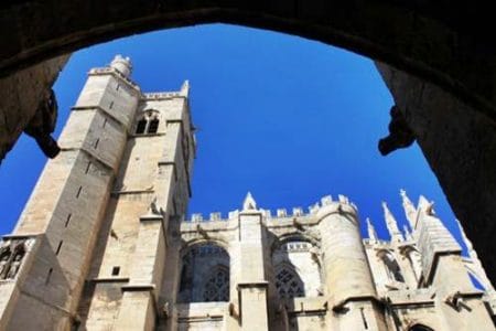 La hermosa catedral de Narbona