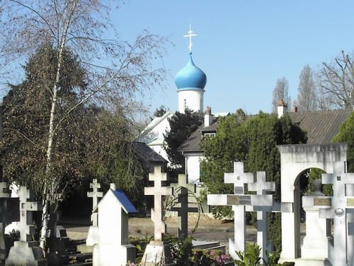 El Cementerio Ortodoxo Ruso, en Essonne
