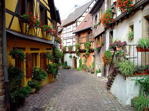 Eguisheim, un pueblecito de fábula