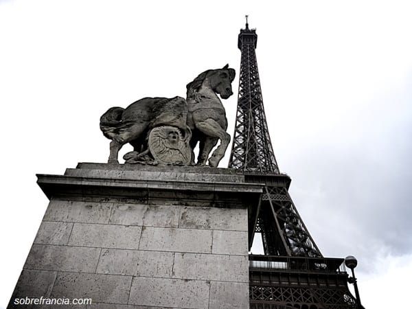 Vista de la Torre Eiffel