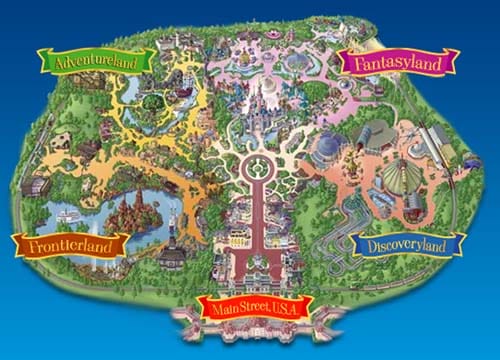 Una guía del Parque Disneyland París